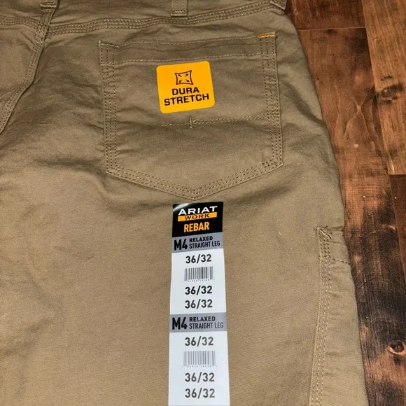 Ariat Jeans Pants Rebar Dura Stretch New - Picture 5 of 5